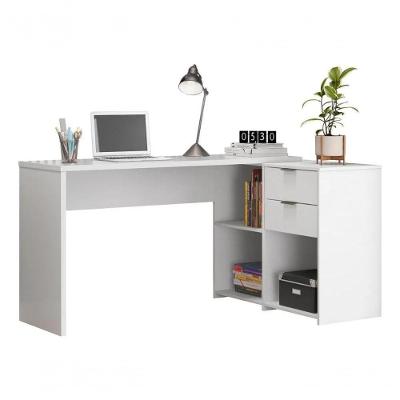 Escrivaninha Retangular NT2060 Moderno 2 Gavetas MDF-MDP 200CM Notável Móveis