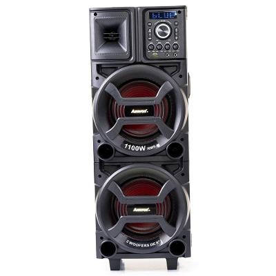 Caixa de Som Amvox ACA 1101 1100W Bluetooth 5.0 Bivolt Preto