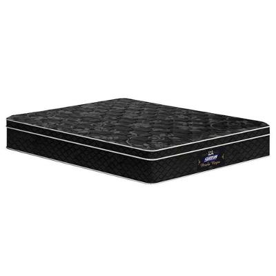 Colchão Queen Mola Ensacada Pérola Negra 158x198x32CM Preto Gazin