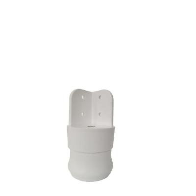 Kit 8 Pés Tcil Móveis Madeira Maciça 15cm Branco com Parafusos