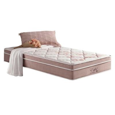 Colchão Solteiro Molas Ensacadas Eiffel D26 Euro Pillow Antiácaro Branco Anjos