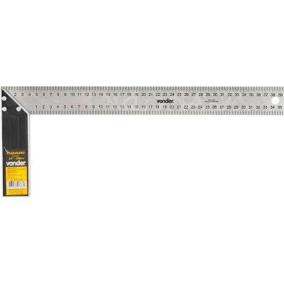 Esquadro Plus 14 Cabo Alumínio Lâmina Aço Inox 35.50.014.000 Vonder