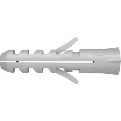 Bucha de Nylon S6 601540 Expansão Direcional Aba Anti Rotação Fischer