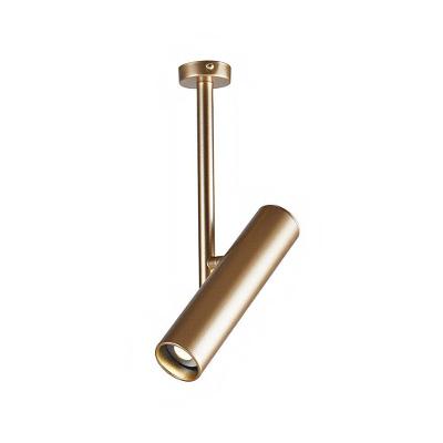 Spot de Sobrepor Clus MR11 GU10 Bivolt IP20 Dourado Nordecor Iluminação