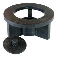 Kit Fondue De Pedra Sabao Chapa 32 Cm + Panelas De 500 E 800 Ml + 6 Cumbucas + 6 Garfinhos - 6