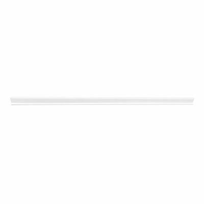 Porta Etiqueta New Plus com Acrílico Transparente Branco SA Gôndolas