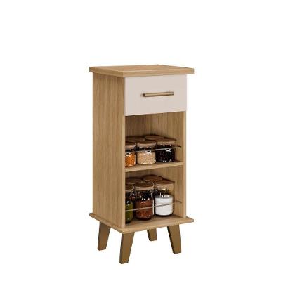 Balcão Arte Star para Bebedouros MDF 36CM Cinamomo-Off Arte Móveis