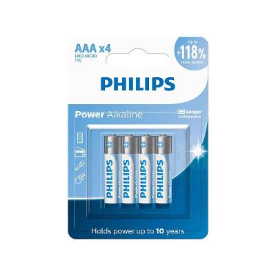 Pilha Alcalina Morelli AAA Cartela com 4 Unidades para Equipamentos