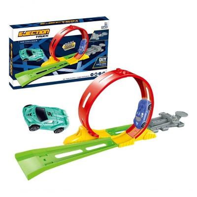 Pista de Carrinho MD5073 Loop 360 graus  com Lançador Multicolorido First Bikes