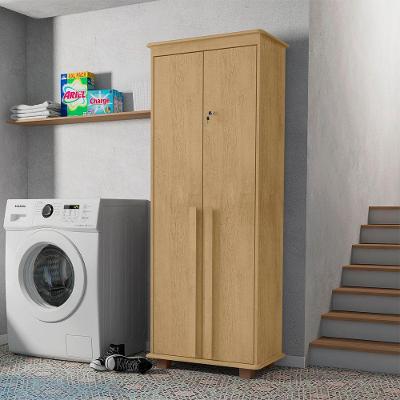 Armário Multiuso México 2 Portas MDF 75CM Cinamomo RV Móveis