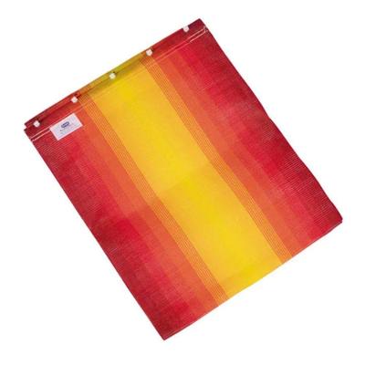 Tela de Reposição Cadeira de Praia Alta Polietileno Amarelo e Vermelho Mor