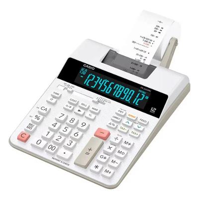 Calculadora com Bobina Casio FR-2650RC Bivolt Display 12 Dígitos Branco