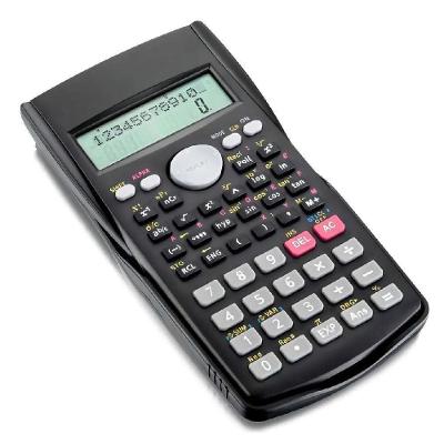 Calculadora Científica Yeet 240 Funções LCD 12 Dígitos Profissional Preta