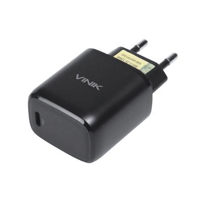 Carregador De Parede 20w Tipo C Preto