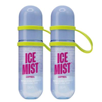 Kit 2 Spray Corporal Ice Mist Pós Treino Unissex 100ML Ricca