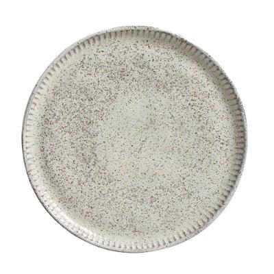 Prato de Sobremesa Cerâmica Stoneware 21,5CM Mesa Pistache Porto Brasil
