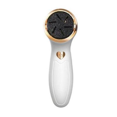 Esfoliador Elétrico de Pés Portátil USB 2 Discos Branco Top Rio Comercial