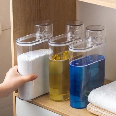 Dispenser Multiuso 2000ML Plástico Dosador Integrado Transparente Top Rio Comercial