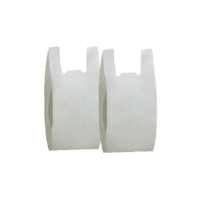 Sacola Plástica Reciclada Reforçada 35x50CM Fardo 100 Unidades Branca Higipack