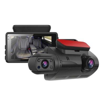 Câmera Veicular HD Frontal e Interna Visão Noturna GPS Preto