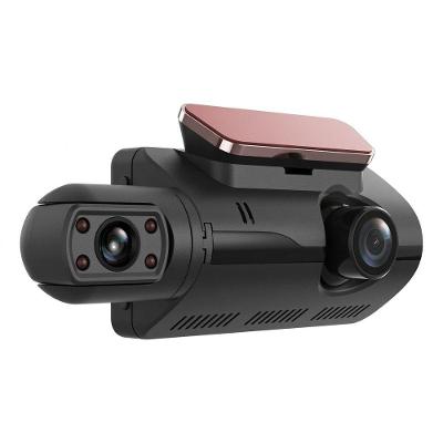 Câmera Veicular HD Frontal e Interna Visão Noturna Loop Utimix
