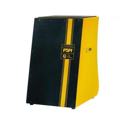 Cajon Lite LTS-04 com Captação Dinâmica, Esteira 12 Fios, Sonoridade Equilibrada Amarelo Fsa