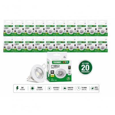 Spot LED Embutir Neo Redondo 5W 3000K 350lm Bivolt Taschibra