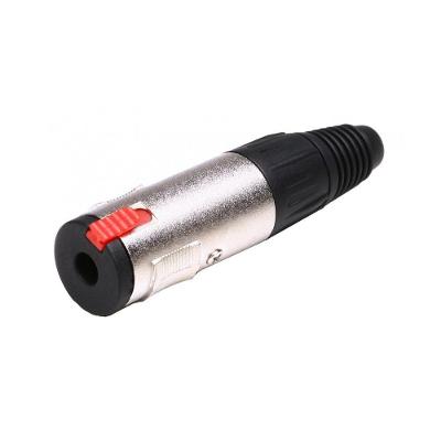 Plug Canon P10 Femea Santo Angelo Stereo Com Trava