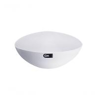 Saladeira Triangular Essential 28,2 X 27,8 X 10,5 Cm 3,5 L Branco Coza - 1