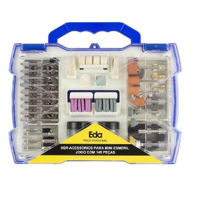 Kit de Acessórios para Mini Retífica 9QR 145 Peças com Estojo Yeet
