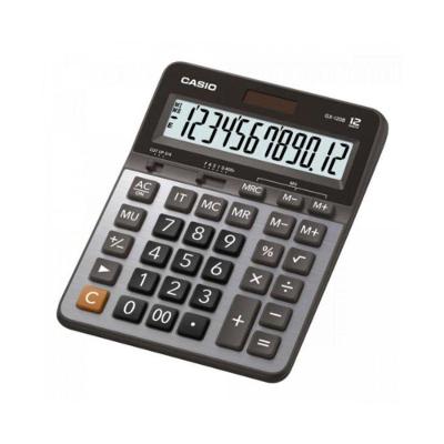 Calculadora De Mesa Casio Gx-120b 12 Dígitos Prata