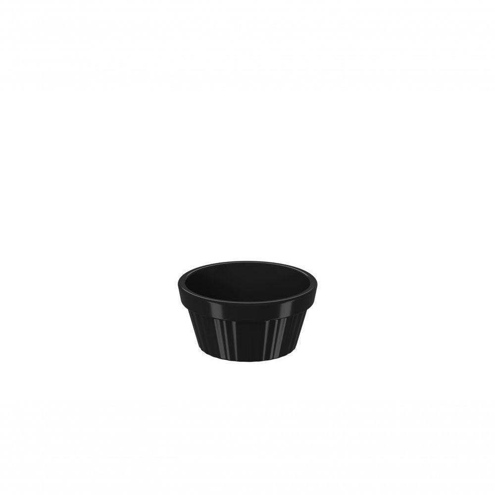 Ramekin 30ml Preto Uno Coza 5,5 X 2,7 Cm Preto Coza - 1