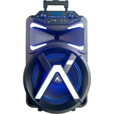 Caixa de Som Bluetooth Aquário HP-480 480W Rms com Rádio FM e Conexão para Pendrive Preto