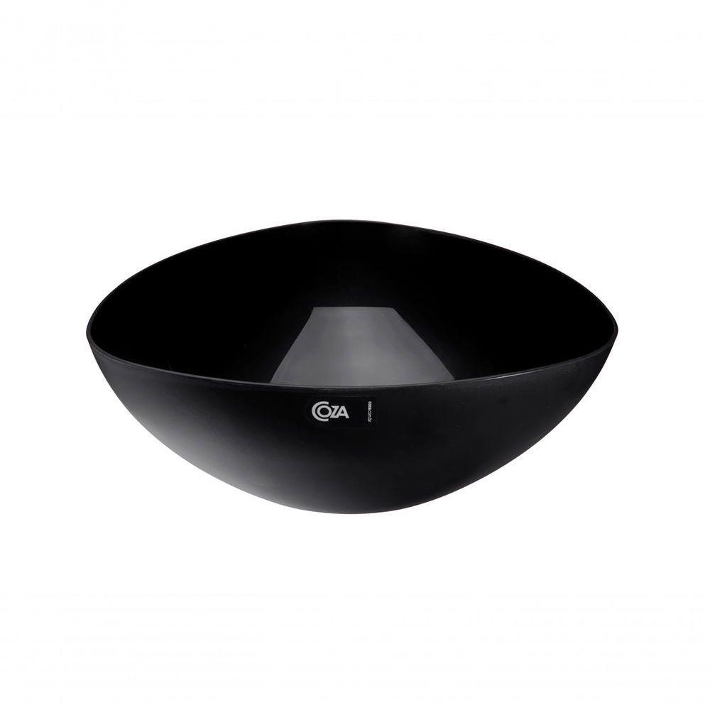 Saladeira Triangular Essential 31,2 X 31,2 X 11,5 Cm 5 L Preto Coza - 1