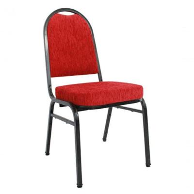 Cadeira Empilhável Auditórios Vermelho Design Office Móveis