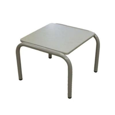 Mesa de Canto Recepção Smart Cinza Design Office Móveis