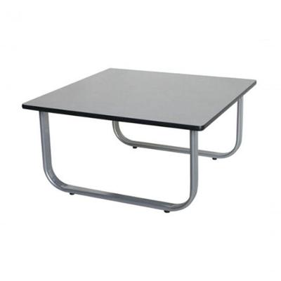 Mesa Centro Recepção Escritório Cinza Design Office Móveis