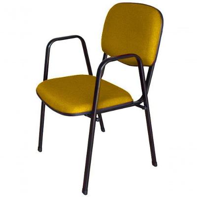 Cadeira Para Auditórios Linha Hotel Auditório Amarelo