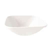 Tigela Melamina Quadrada Branca 1,150 Ml - 1
