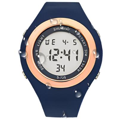 Relógio Digital Masculino Esportivo Shunway S-725 Wr Preto - Tudo Em Caixa