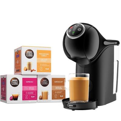 Kit Cafeteira de Cápsula Nescafé Dolce Gusto Genio S Plus 15 Bar 30 Cápsulas Preto 110V