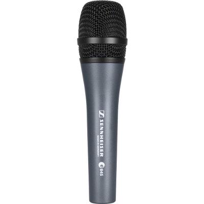 Microfone Dinâmico E845 para Voz Supercardioide com Foco em Apresentações e Conferências Sennheiser