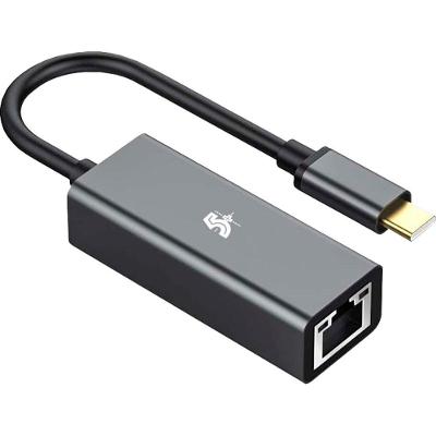 Conversor Usb C Para Lan Rj45 5+
