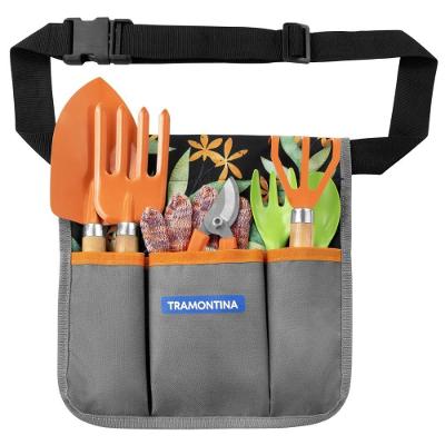 Conjunto Para Jardinagem Tramontina Com Cinto 8 Peças