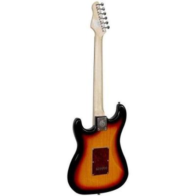 Guitarra G100 Sunburst com Corpo em Basswood e Escudo Tortoise Marrom Giannini