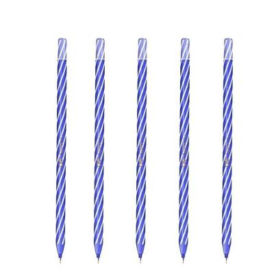 Caneta Esferográfica Spiro 0.7mm 5 Unidades Azul Escuro - Cis