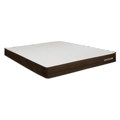 Colchão Queen Size Ortoclass Poli D28 Espuma Pró Aditivada 158x198x18 Marrom