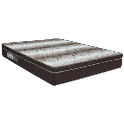 Colchão Casal Ortobom Light Ortopédico D28 Espuma Pró Aditivada com Pillow 138x188x23 Marrom