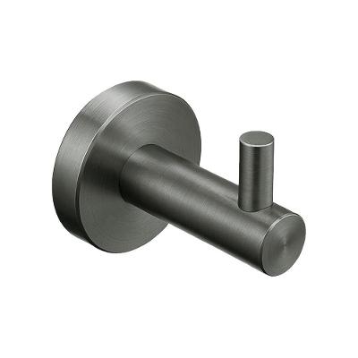 Cabideiro Simples Dpace5510 Aço Inox 304ss Grafite Escovado Drop Metais
