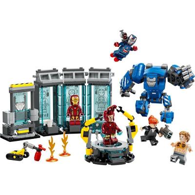 Lego® Marvel - Laboratório Do Homem De Ferro: Salão De Armaduras